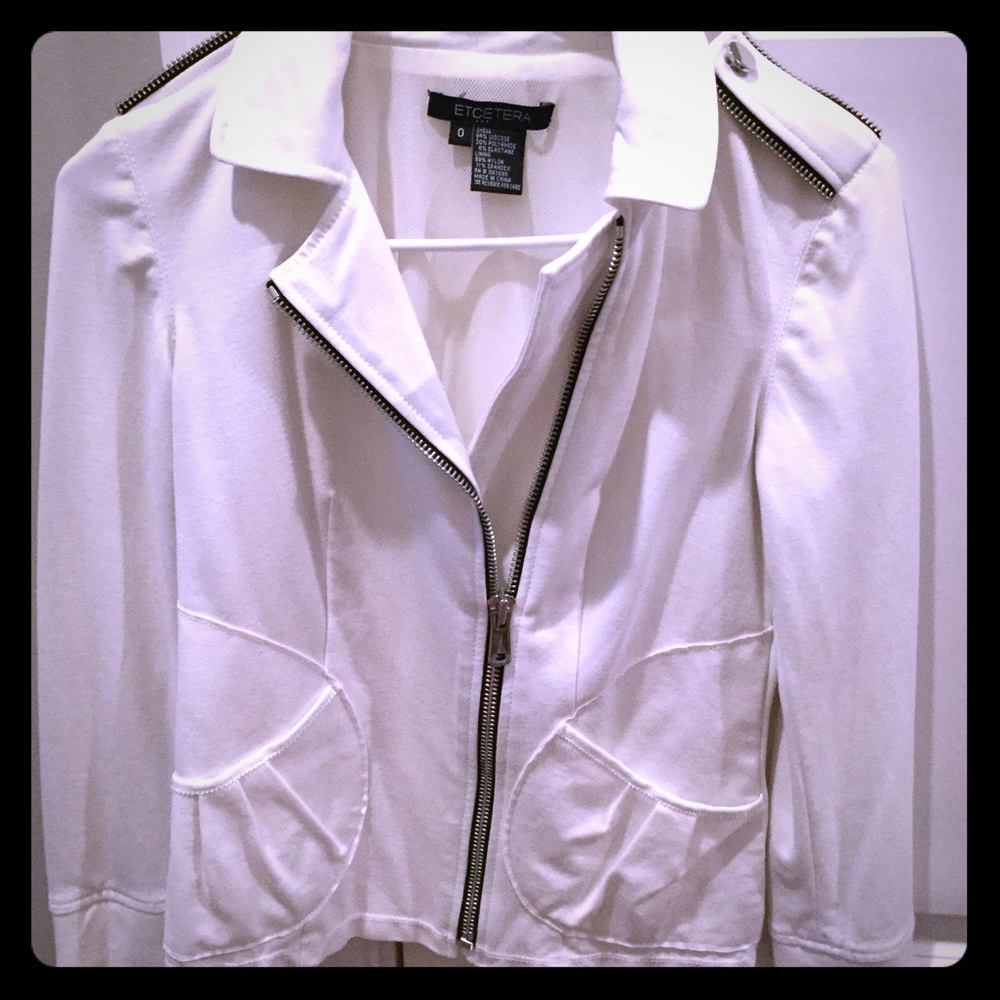 White spring/summer jacket